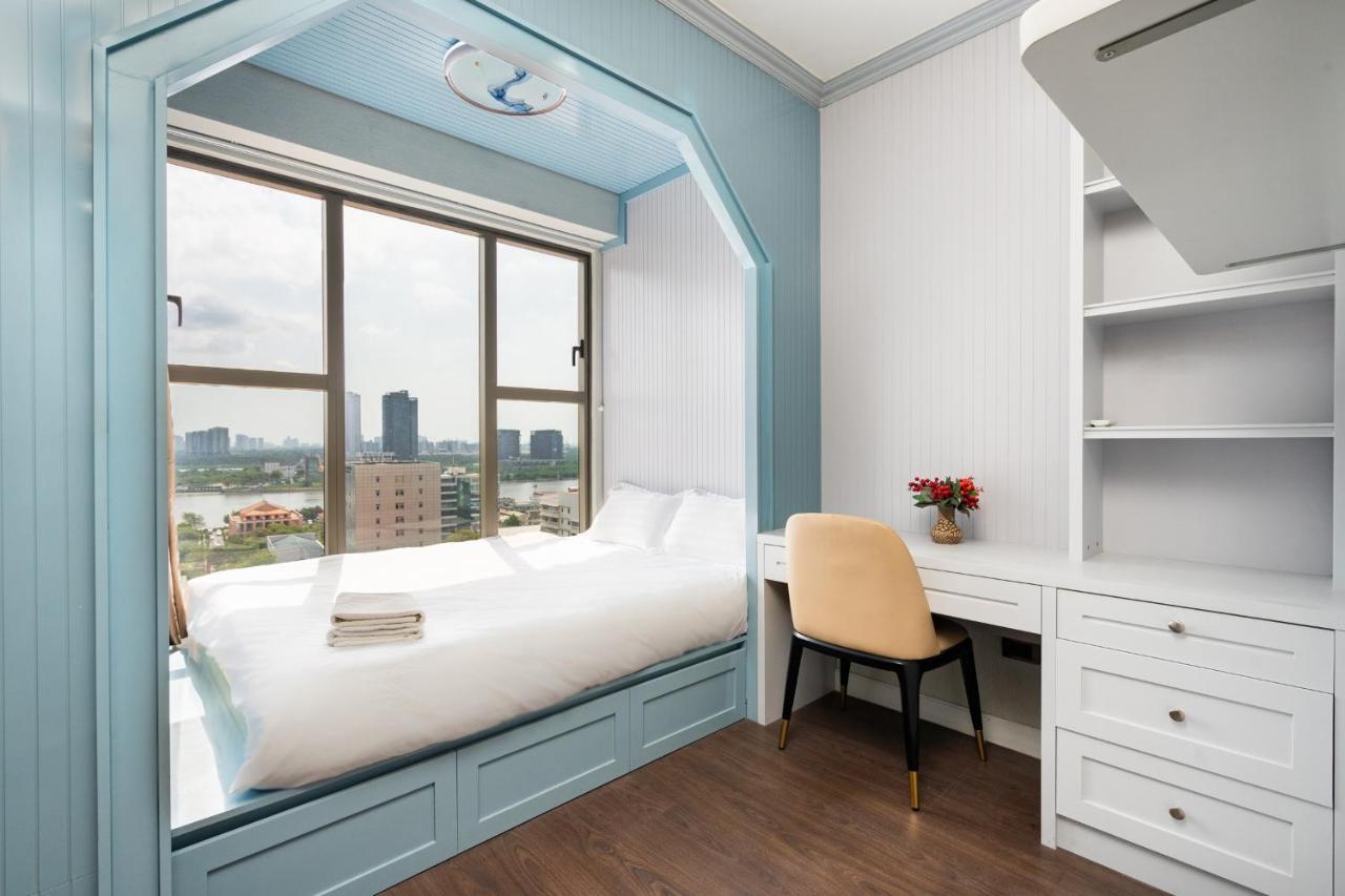 123 Apartment In Saigon Royal With Panorama City View ホーチミン市 エクステリア 写真